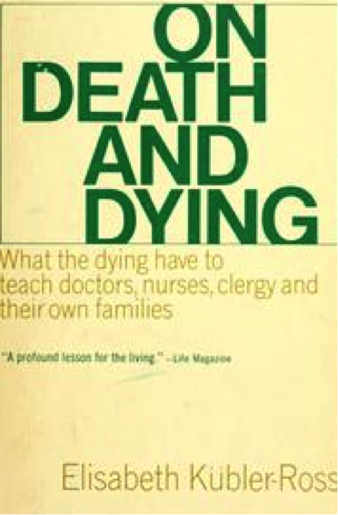 The five stages of grief in on death and dying by elisabeth kubler ross