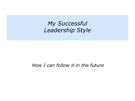 Slides L is for My Successful Leadership Style.010