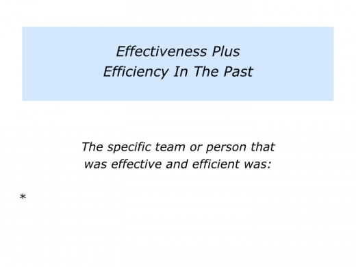 Slides E is for Effectiveness plus Efficiency.002