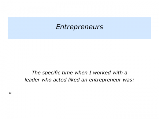 Slide E is for Leaders who are Entrepreneurs, Engineers or Entrepreneurs who are also Engineers.002