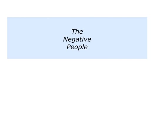Slides building on the positive people.043