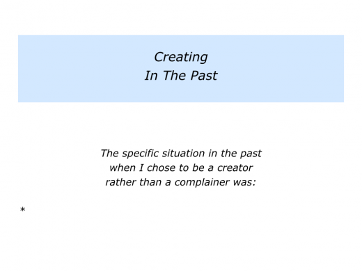 Slides C is for being a Creator rather than Complainer.002