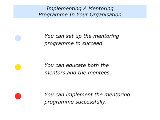 M is for Mentoring Programme In Your Organisation.001