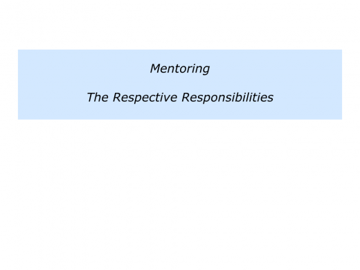 M is for Mentoring Programme In Your Organisation.010