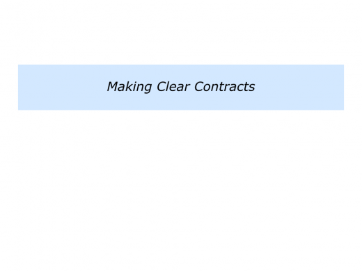 Slides Clear Contracting To Improve Professional Relationships.012
